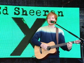 Ed Sheeran (WENN.COM file photo)