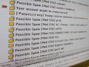 Deleting spam can take up a lot of time.