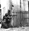 Lance Corporal from A Company, PPCLI, in action north of Ortona, Italy; 29 January, 1944. (SUPPLIED)