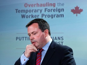 Employment Minister Jason Kenney