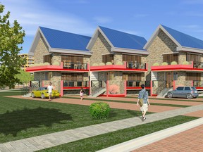 Artist's rendering of Village at River Bend.