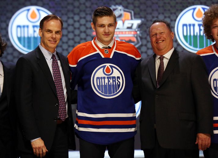 Edmonton Oilers sign draft pick Leon Draisaitl to a three-year contract