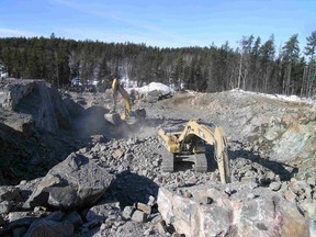Wallbridge Mining photo
The Broken Hammer Mine, an former open pit operated in Sudbury by Wallbridge Mining.