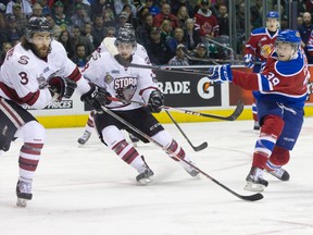 Brent Pollock was the highest Oil Kings player drafted, going 45th overall to the Dallas Stars (Craig Glover, QMI Agency).