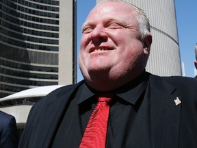 Mayor Rob Ford  (Toronto Sun Files)