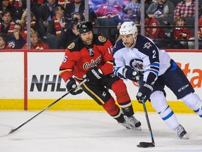 Adam Pardy has signed a one-year deal to remain with the Winnipeg Jets. (Derek Leung/Getty Images/AFP file)