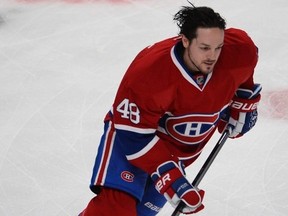 Daniel Briere has been traded from the Montreal Canadians to the Colorado Avalanche in return for P.A Parenteau. (MARTIN CHEVALIER/LE JOURNAL DE MONTRÉAL/QMI AGENCY)