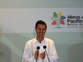 Mexico's President Enrique Pena Nieto.

REUTERS/Jorge Dan Lopez