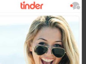 Tinder.

(Courtesy Apple app store)