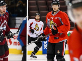 Paul Stastny (Blues) and Jason Spezza (Stars) have found new NHL homes. (AFP/QMI Agency)