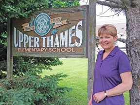 Christina Gross, born and raised in Mitchell, has been a teacher with the Avon Maitland District School Board for 26 years, spending 24 of those years in Mitchell, first with the former Mitchell Public School (MPS) then with Upper Thames Elementary School. Gross retired last week, concluding her lengthy teaching career. KRISTINE JEAN/MITCHELL ADVOCATE
