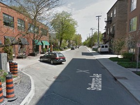 Residents of Strathcona Ave. lost a battle to prevent a restaurant at 225 Strathcona from getting an outdoors patio permit from the city. (GOOGLE MAPS image)