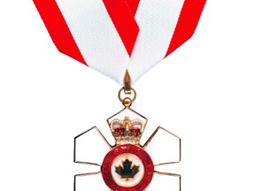 Officer of the Order of Canada medal