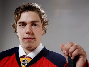 Juho Lammikko was a third-round pick of the Florida Panthers at the 2014 NHL Draft at the Wells Fargo Center on June 28 in Philadelphia.