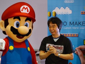 Shigeru Miyamoto of Nintendo. REUTERS/KEVORK DJANSEZIAN