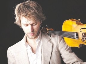 Toronto violin star Jaron Freeman-Fox plays the five-string violins of his late mentor, Canadian fiddle pioneer Oliver Schroer.  (Special to QMI Agency)