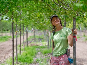 Baseline Nurseries and Garden Center manager Cindy Buelow says she hopes Londoners will continue to care for their trees, which are still recovering from last summer?s drought and a long, hard winter and face the prospect of another dry summer. (CRAIG GLOVER / The London Free Press)