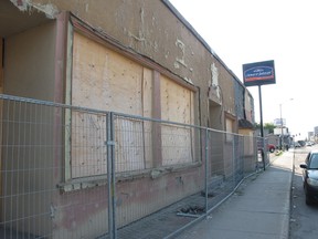 The front portion of the Howard Johnson Inn Kingston was damaged following a midtown fire in December. (Elliot Ferguson/The Whig-Standard)