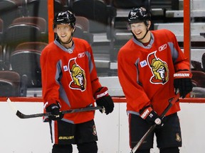 Former Senators Ales Hemsky (left) and Jason Spezza are now members of the Dallas Stars. (Errol McGihon/QMI Agency)