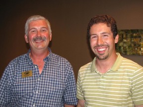 Carl and Rob Sterling are seeking volunteers to help with the 2018 International Plowing Match in Chatham-Kent. The father and son team led the effort to bring the IPM back to the Chatham area for the first time in almost 40 years. They're now recruiting hundreds of others to run a successful event that will be held near Pain Court. The Sterlings hosted an information meeting June 18 at the John D. Bradley Convention Centre in Chatham.