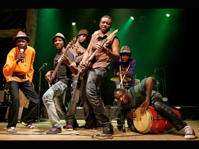 Afro-fusion band Mokoomba, from Zimbabwe, will perform at the Grand Theatre on July 9. (Supplied photo)