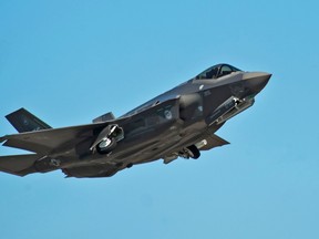 An F-35A Lightning II Joint Strike Fighter takes off on a training sortie at Eglin Air Force Base, Florida in this March 6, 2012 file photo. (REUTERS/U.S. Air Force photo/Randy Gon/Handout)