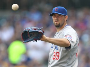 Be prepared to bid high for Jason Hammel who, along with Jeff Samardzija, was traded to the American League from the Cubs on Friday. (AFP)