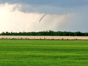 This funnel cloud was spotted on July 5. (FILE PHOTO)