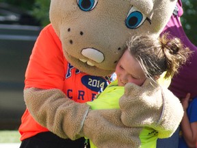 2014 SASG mascot, Breezy, was a big hit with athletes and spectators throughout the games.