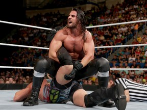 Seth Rollins grew up a fan of Hulk Hogan, then Shawn Michaels. Now he is one of WWE's biggest superstars. WWE PHOTO
