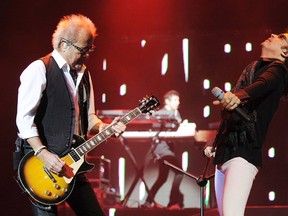 Mick Jones and Kelly Hansen of Foreigner, who take the stage at Ottawa Bluesfest on Tuesday night. (Jeff Daly/WENN.com)