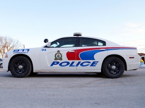 belleville police cruiser car