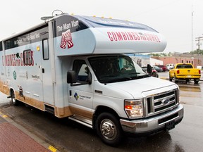 The Man Van travels in Alberta providing free PSA blood tests. The van will be coming to Drayton Valley and Rocky Mountain House this season.