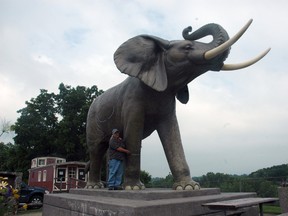 Jumbo monument in St. Thomas (File photo)