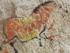 The European Wild Horse Equus caballus ferus Lascaux Cave, France