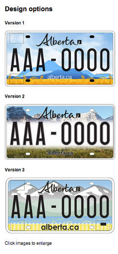 Albertans don't want new licence plates Survey Edmonton Sun