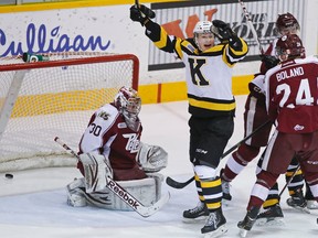 Lawson Crouse of the Kingston Frontenacs is among 18 OHL players named by NHL Central Scouting on their North American Futures List for the 2015 NHL Draft. (Whig-Standard file photo)