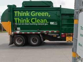 A garbage truck arrives at the Carp Dump in Ottawa Tuesday July 8, 2014.    
Tony Caldwell/Ottawa Sun/QMI Agency