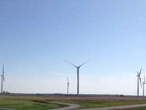 wind turbines