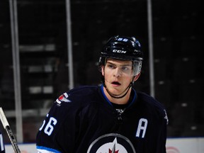 Adam Lowry is feeling more comfortable in his third Jets development camp and his demeanor showed it Wednesday.