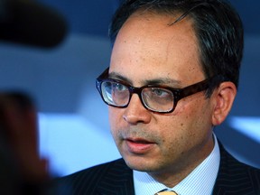 Councillor Denzil Minnan-Wong at City Hall in Toronto Tuesday June 10, 2014. (Dave Abel/Toronto Sun)