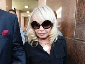 Shelly Sterling is battling her estranged husband Donald Sterling over ownership of the Clippers in a Los Angeles courtroom. (Lucy Nicholson/Reuters)