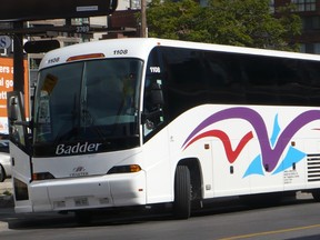 Badder Bus Service is one of many motor coach companies making major stops in London this summer during the heat of tourism season. (Photo courtesy of Badder Bus Service).