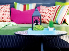 Have fun and express yourself when creating an outdoor space.