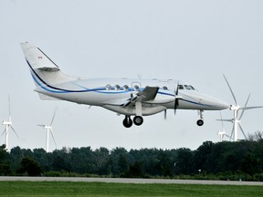 Despite growing concerns over the placement of eight wind turbines south of the Chatham-Kent Municipal Airport, it's business as usual. (Diana Martin/QMI Agency file photo)