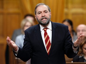 New Democratic Party leader Thomas Mulcair.

Chris Wattie/REUTERS