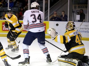 The Kingston Frontenacs will host only one OHL preseason game this year, Sept. 5 against the Oshawa Generals. (Whig-Standard file photo)