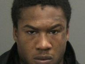 Kevyn Lex Menard, 24, was arrested about 3 p.m. Thursday after police issued an Amber Alert. Menard is alleged to have taken his son, whom he doesn’t have access to, from a local barbeque and fleeing on foot. He was arrested a short time later after a flood of tips from the public.