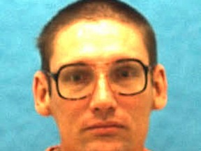 Death row inmate Eddie Wayne Davis, 45, is seen in an undated picture from the Florida Department of Corrections. REUTERS/Florida Department of Corrections/Handout via Reuters