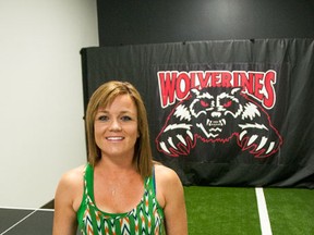 Kaeti Bahm, new marketing manager for the Whitecourt Wolverines